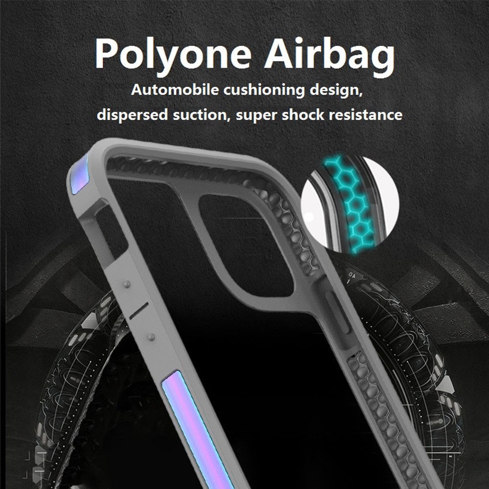 X-DORIA Defense Live 2 meter drop test - Back Cover For iPhone 12 & 12 Pro - Iridescent