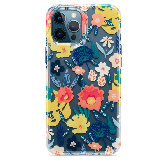 Tech21 Evo Art Botanical Garden Case for iPhone 12 Pro Max - Orange