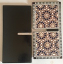 Quran Holder - Seashell And Wood - With Blue Color