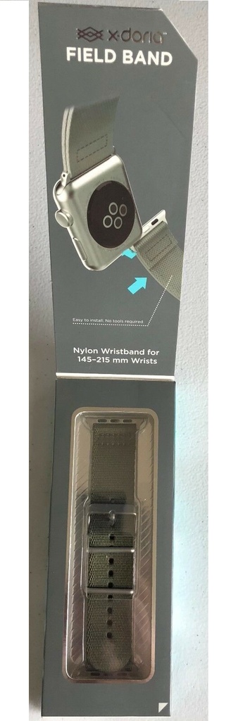 X-Doria Field Band 42mm Apple Watch Band - iWatch 1, 2 & 3 series - Green