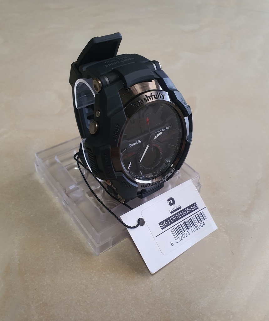 Original Dashfully water resist watch, Digital - analog, Wat-DFM1805-BB