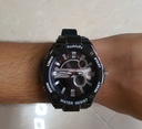Original Dashfully water resist watch, Digital - analog, Wat-DFM1625-BB