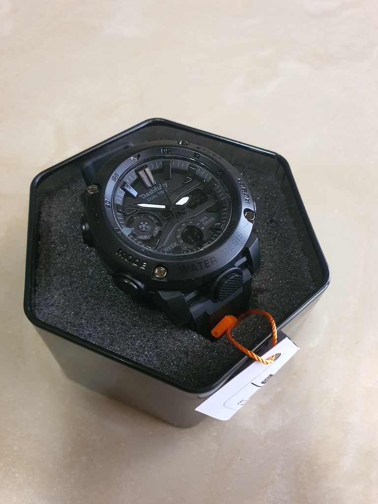 Original Dashfully water resist watch, Digital - analog, Wat-DFM1907-BB