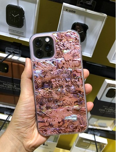 K-DOO SEASHELL Shockproof Case For Apple IPhone 12 PRO Max Protective Cover - Pink