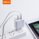 Recci RCT-P15E quick charger USB-A & Type-C PD - for smart mobile phones, iPhone & Samgsung