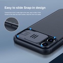 Nillkin CamShield Pro Magnetic cover case - Camera Lens Protection - iPhone 12 Pro Max - Black