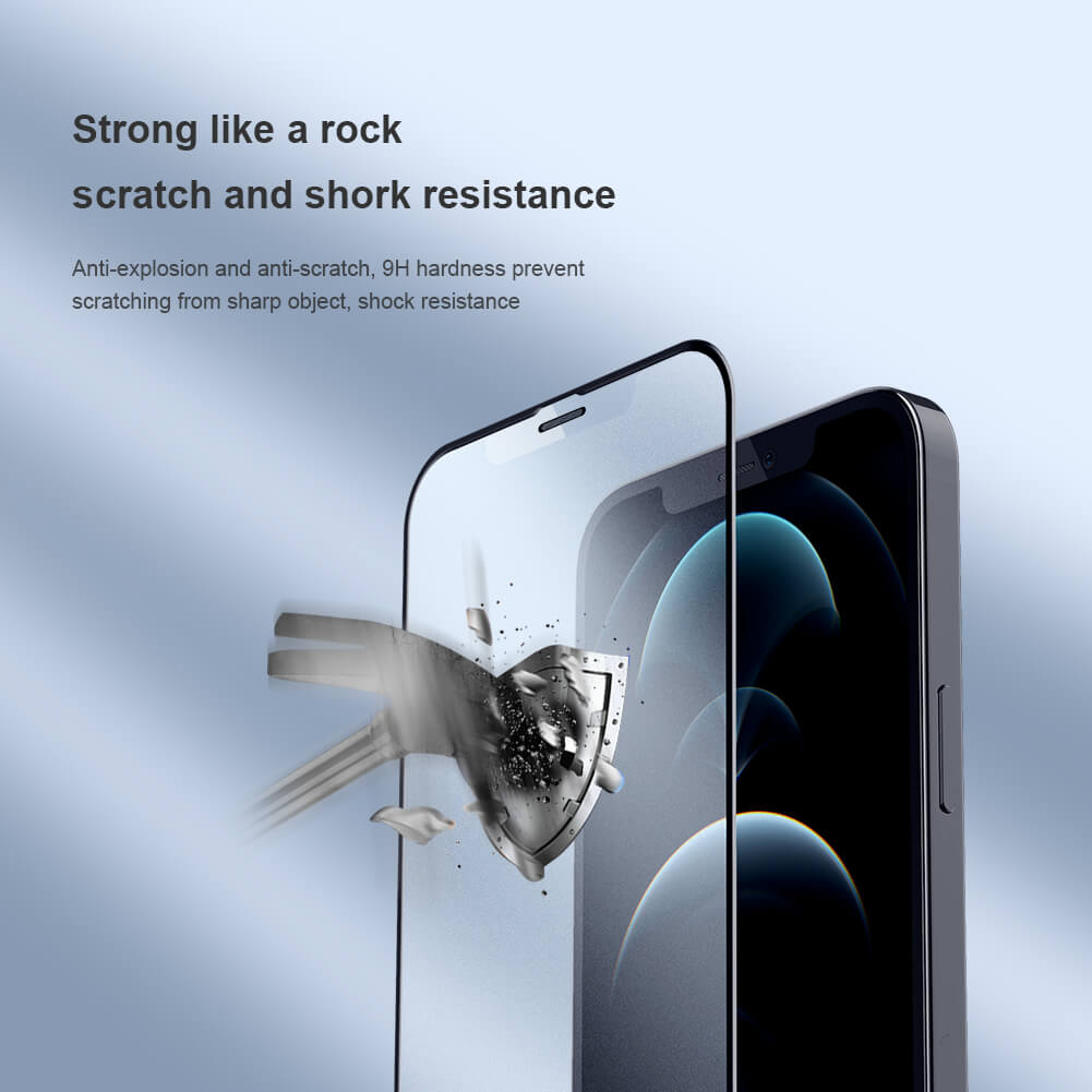 Nillkin Amazing Fog Mirror Full coverage matte tempered glass for Apple iPhone 12 Pro Max 6.7