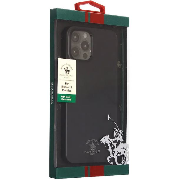 Santa Barbara Polo Doyle series case for iPhone 12 Pro Max - TPU Ultra Thin cover - Transparent