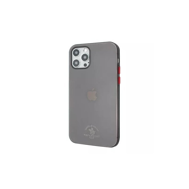 Santa Barbara Polo Doyle series case for iPhone 12 Pro Max - TPU Ultra Thin cover - Black