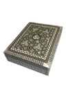Quran Box - Natural Seashell And Solid Wood - Size 25