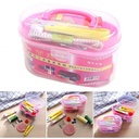 Mini Sewing Machine - 2 Speeds With Sewing Accessories Box