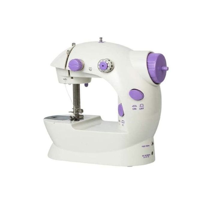 Mini Sewing Machine - 2 Speeds With Sewing Accessories Box