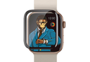 BLUEO Apple iWatch 3D Curved Full AB glue Tempered Glass Screen Protector Anti Explosion Material