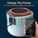 Solar Emergency Led Light Torch, Multifunction, Power Bank, Remote