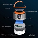 Solar Emergency Led Light Torch, Multifunction, Power Bank, Remote