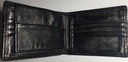 Elegant Men Solid Wallet & Card Holders - Black With Pharaonic Print