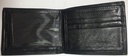 Elegant Genuine Leather Wallet & Card Holder - Quad Folding - Black