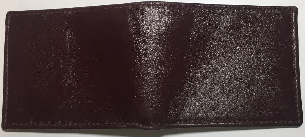 Elegant Genuine Leather Wallet & Card Holders - Tri-fold - Maroon