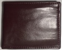 Elegant Genuine Leather Wallet & Card Holder - Quad Folding - Maroon