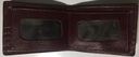 Elegant Genuine Leather Wallet & Card Holder - Quad Folding - Maroon