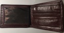 Elegant Genuine Leather Wallet & Card Holder - Quad Folding - Maroon