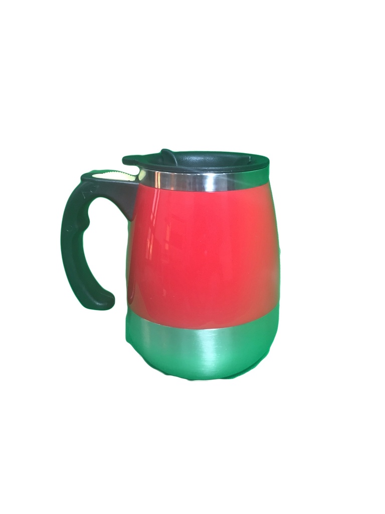 Travel Mug Insulated Self Sterring 450 ML With USB - Red