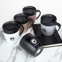 Travel Coffee Mug Insulated Creative Style 330 ML - Silver