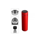 Thermal Flask - LED Digital Screen - 450 Ml - Red