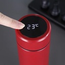 Thermal Flask - LED Digital Screen - 450 Ml - Red