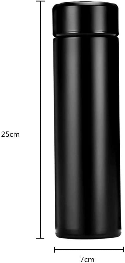 Thermal Flask - LED Digital Screen - 450 Ml - Black
