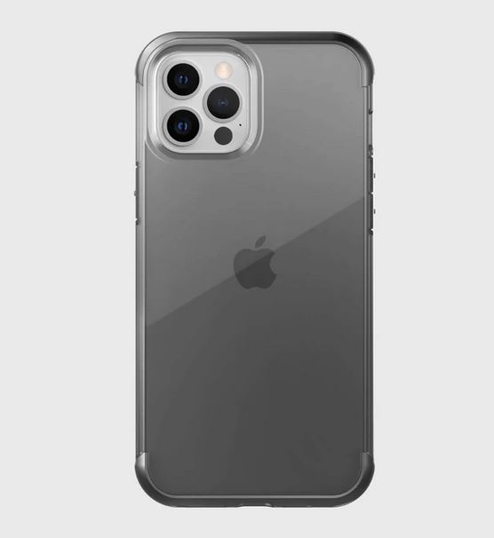 X-DORIA Defense Air 4 meter drop test - Back Cover For iPhone 12 Pro Max - Smoke Black