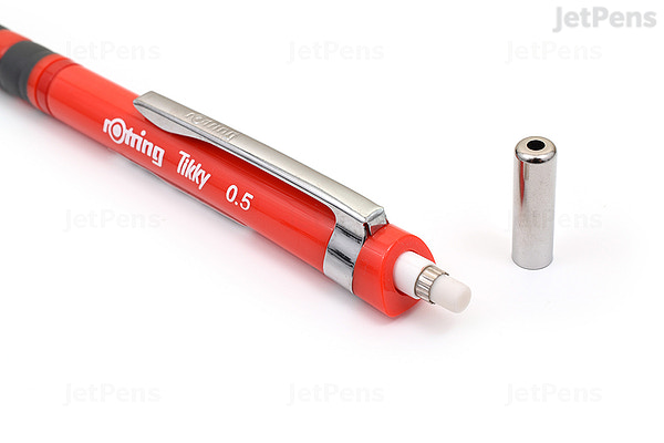 Tikky Mechanical Pencil With Eraser - 0.5 Mm - Red