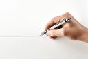 Tikky Mechanical Pencil With Eraser - 0.5 Mm - White