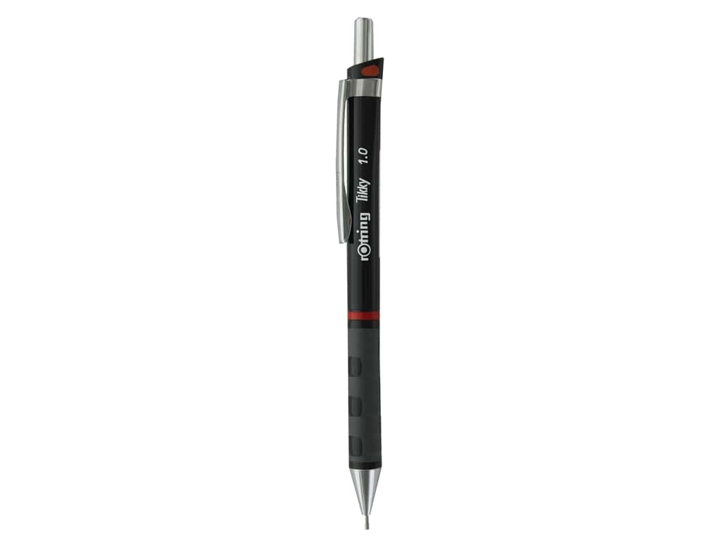 Tikky Mechanical Pencil With Eraser - 1.0 Mm - Black