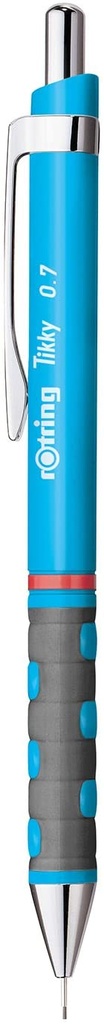 Tikky Mechanical Pencil With Eraser - 0.7 Mm - Light Blue