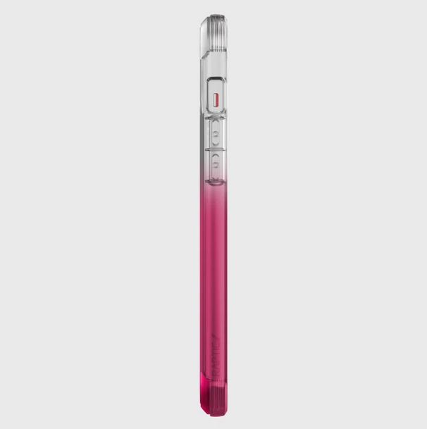 X-DORIA Defense Air 4 meter drop test - Back Cover For iPhone 12 Pro Max - Pink Gradient