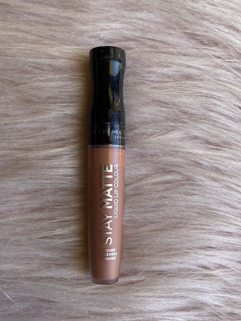 Rimmel London Stay Matte Liquid Lip Colour, 0.18Fl oz 5.5ml, Mwah
