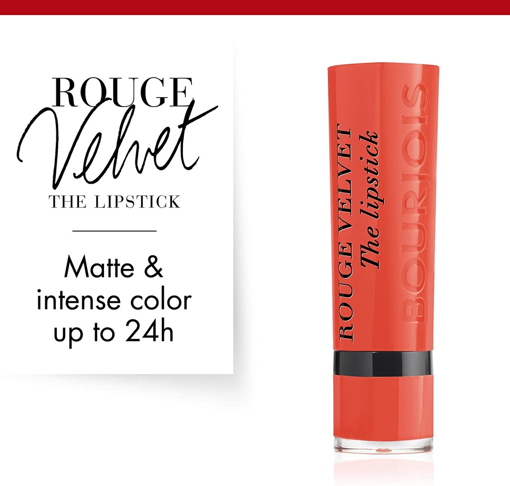 Bourjois Rouge Velvet The Lipstick, 06 Abrico'dabra