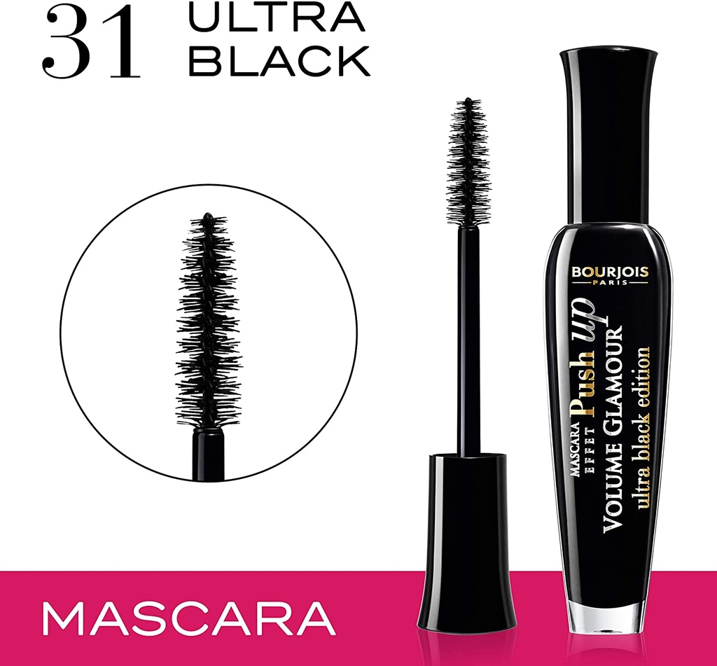 Volume Glamour Ultra Black Edition Mascara , 31 Ultra Black