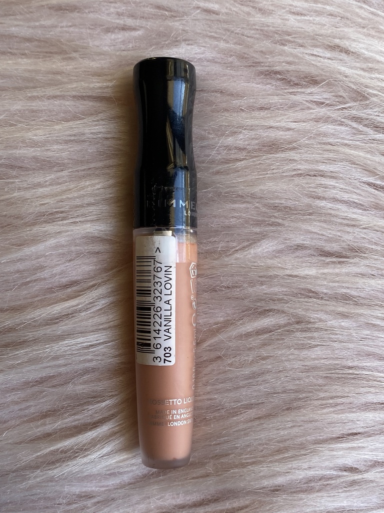 Rimmel London Stay Matte Liquid Lip Colour, 0.18Fl oz 5.5ml, Vanilla Lovin