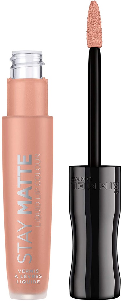 Rimmel London Stay Matte Liquid Lip Colour, 0.18Fl oz 5.5ml, Vanilla Lovin