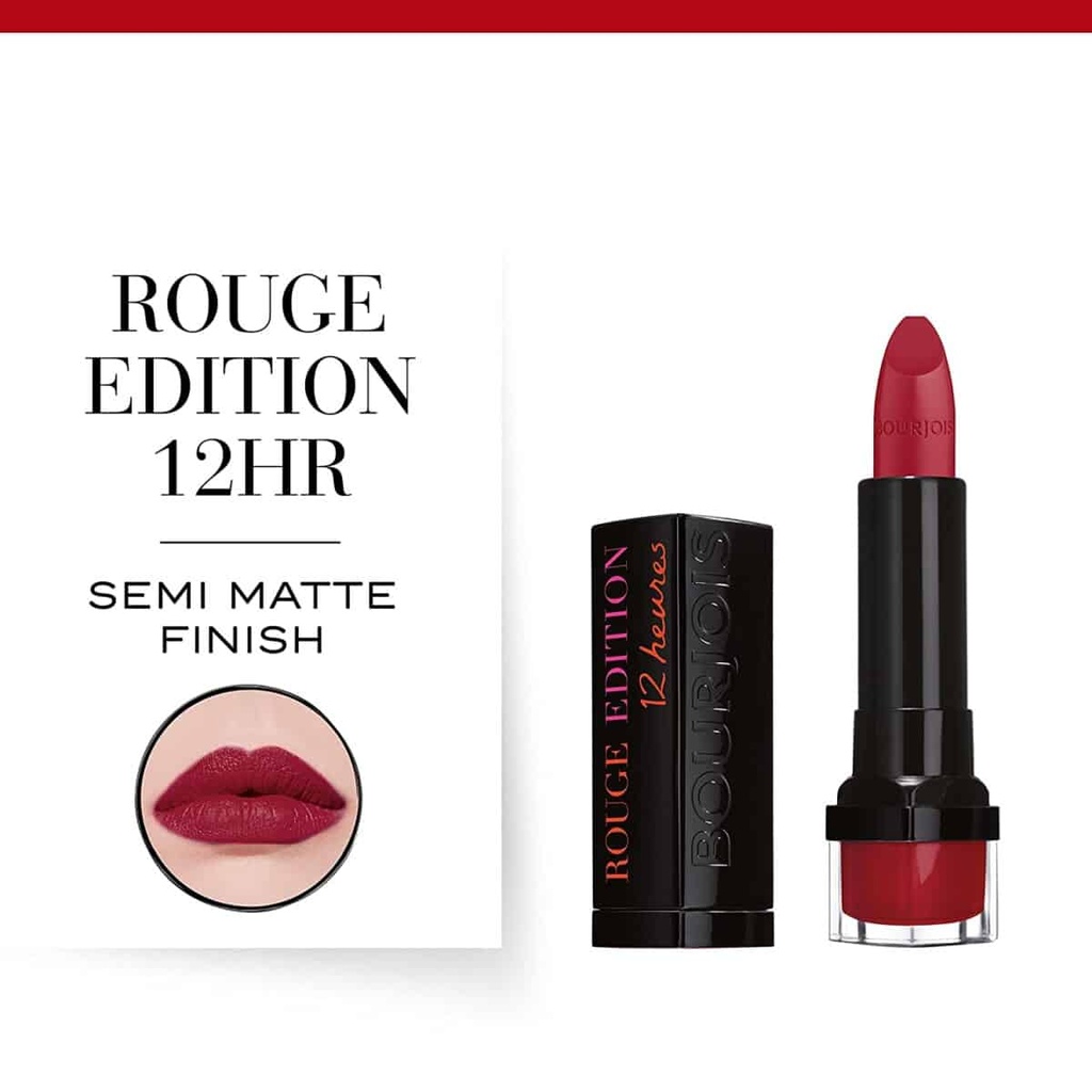 Bourjois Rouge Edition 12 Heures 45 Red Outable