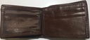 Elegant Genuine Leather Wallet & Card Holder - Quad Folding Dark Brown