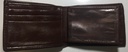 Elegant Genuine Leather Wallet & Card Holder - Quad Folding Dark Brown