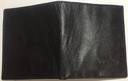 Elegant Genuine Leather Wallet & Card Holder - Quad Folding - Black
