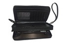 Wallet & Handbag - Multi-function Double Zipper - Black
