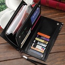 Men Long Wallet Multi-function Zipper Wallet