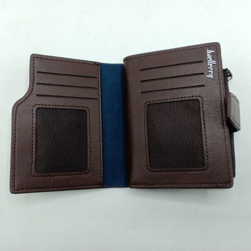 Pocket Wallet For Money, IDs & Cards - Brown