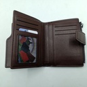 Pocket Wallet For Money, IDs & Cards - Brown
