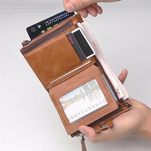 Pocket Wallet For Money, IDs & Cards - Zippers With Clip - Havan